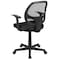 Flash Furniture Mesh Task Chair, Black LF-118P-T-BK-GG - alternate 8